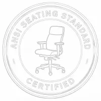 ANSI seating standard badge